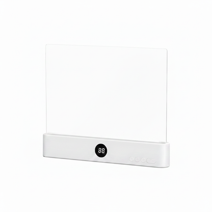 Black LED Reading Light Angled