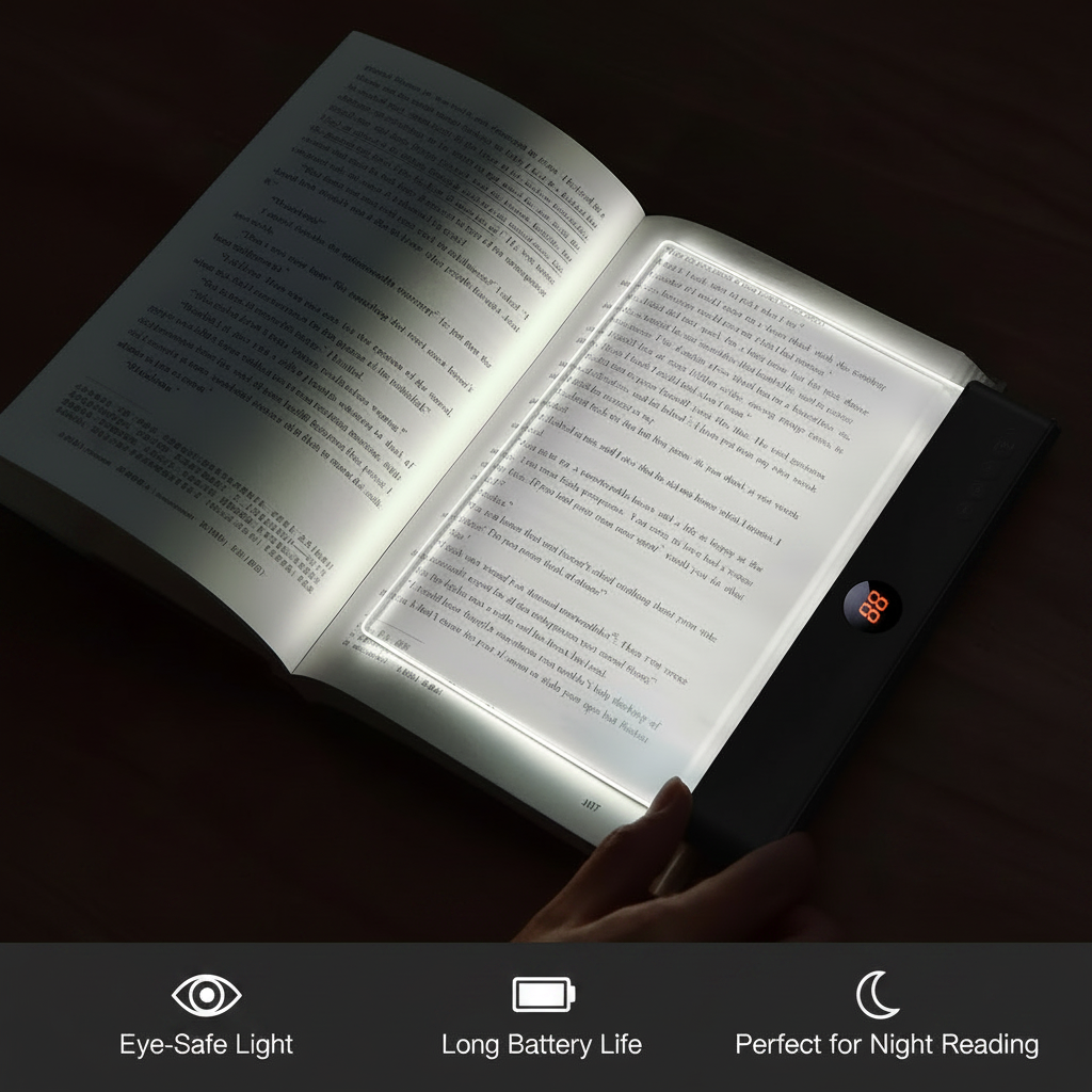 LED Book Light - 3 Benefits